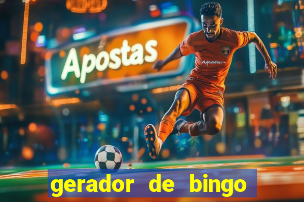 gerador de bingo de palavras